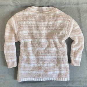 CHICO’S | Oversized Striped Knit Sweater; Women’s Size 2 (US Size L)